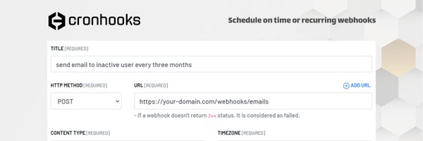 cronhooks Profile Banner