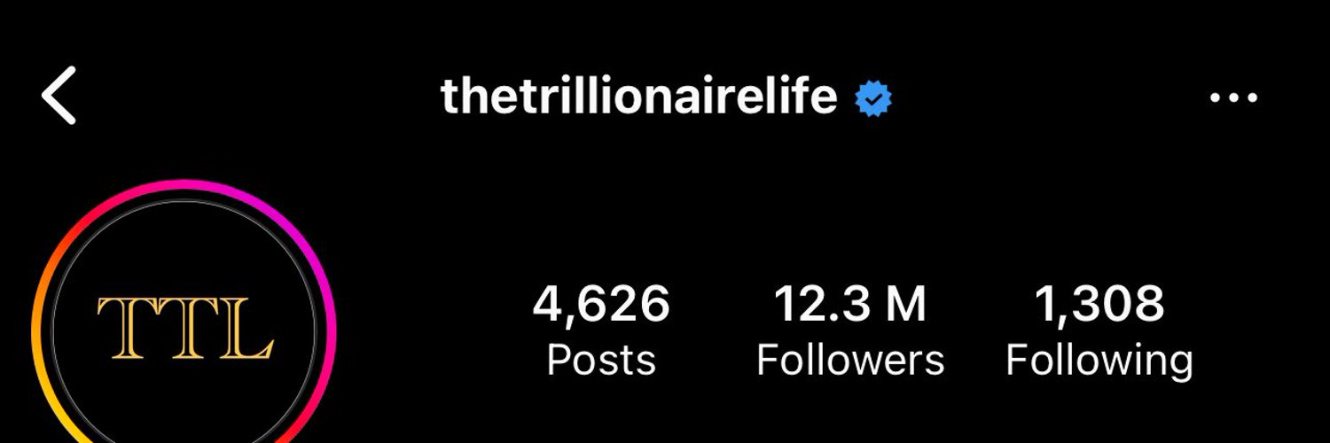 The Trillionaire Life Profile Banner