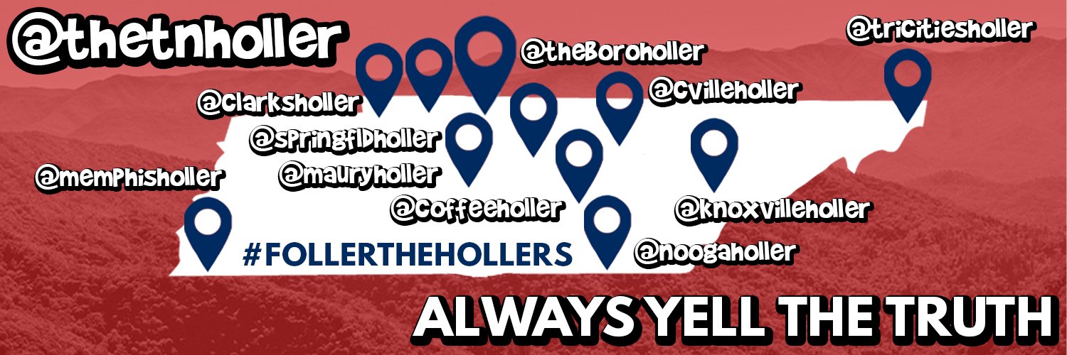 The Tennessee Holler's banner