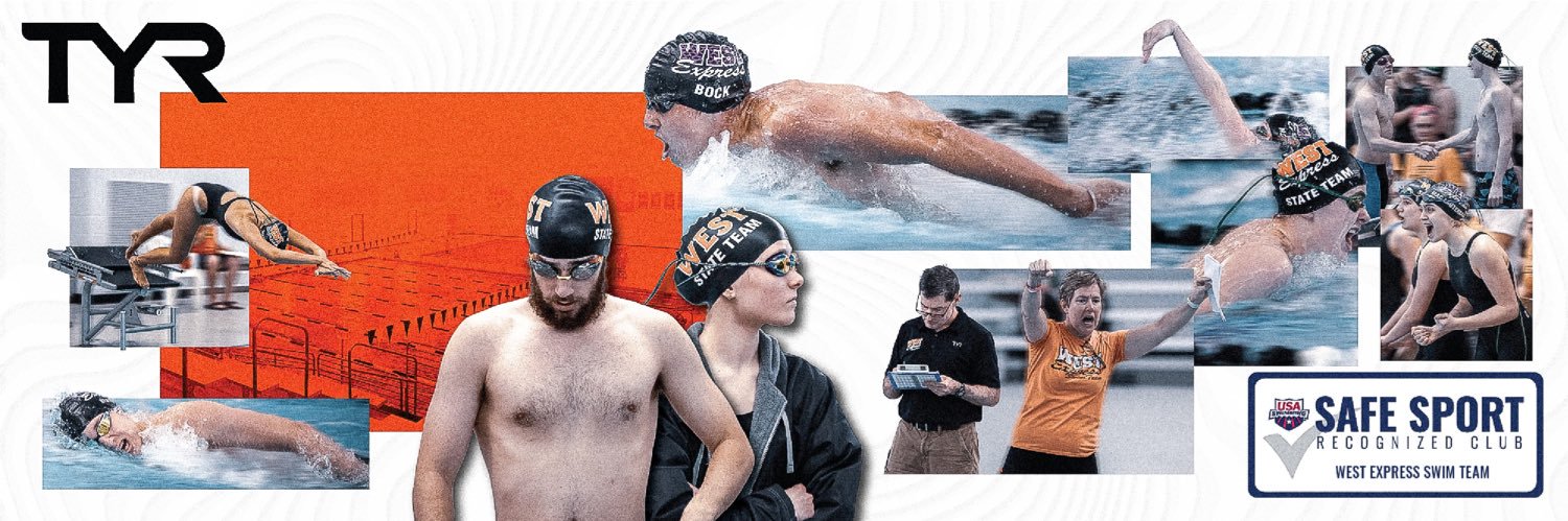 WEST Express Swim banner