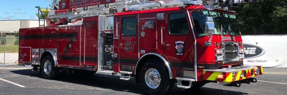 Harrison Fire Department banner