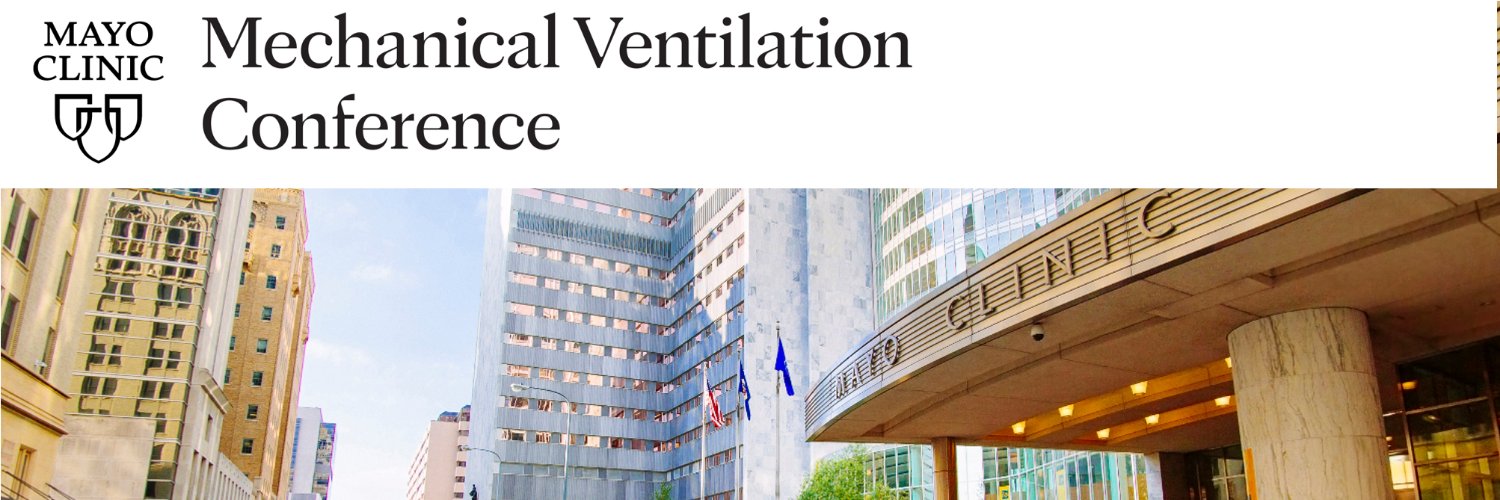 Mayo Clinic Mechanical Ventilation Conference banner