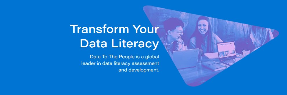Data To The People banner