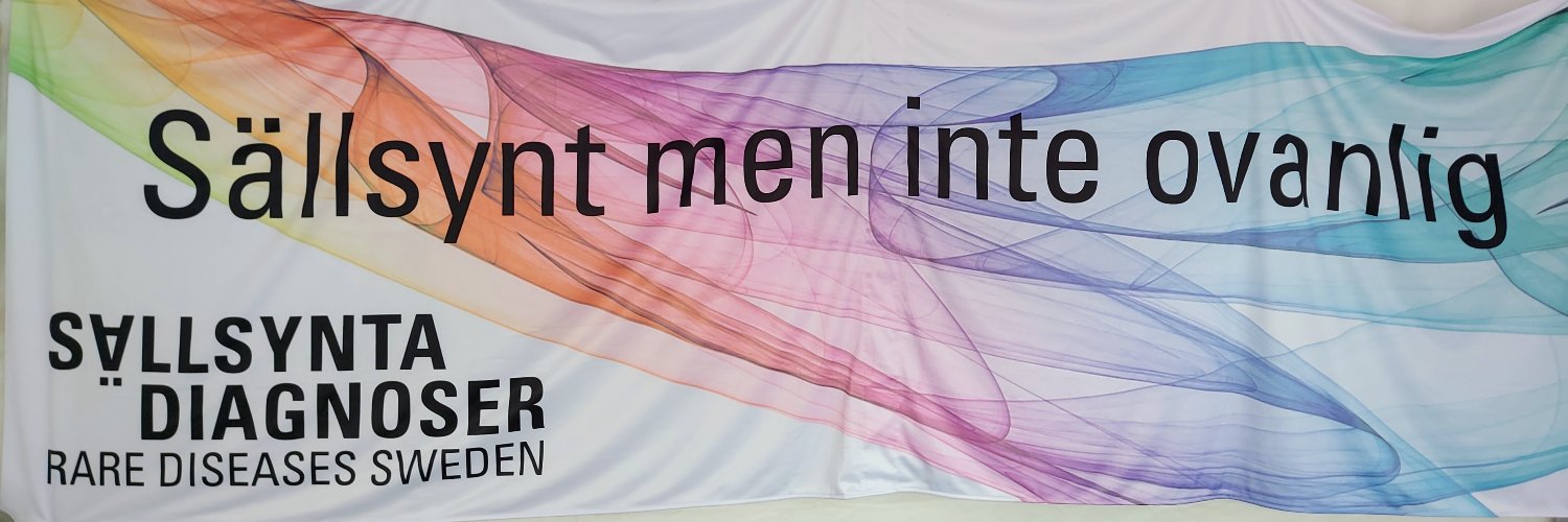 Sällsynta diagnoser /Rare Diseases Sweden banner