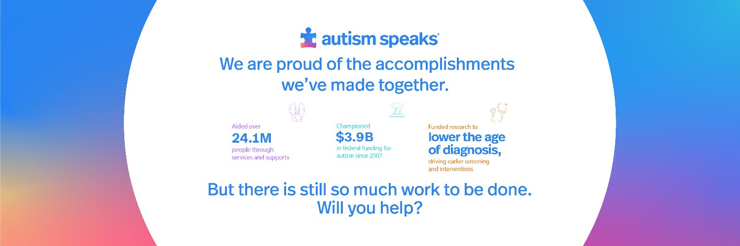 Autism Speaks New England Chapter banner