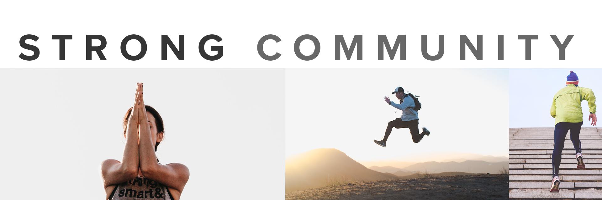 The Strong Community banner