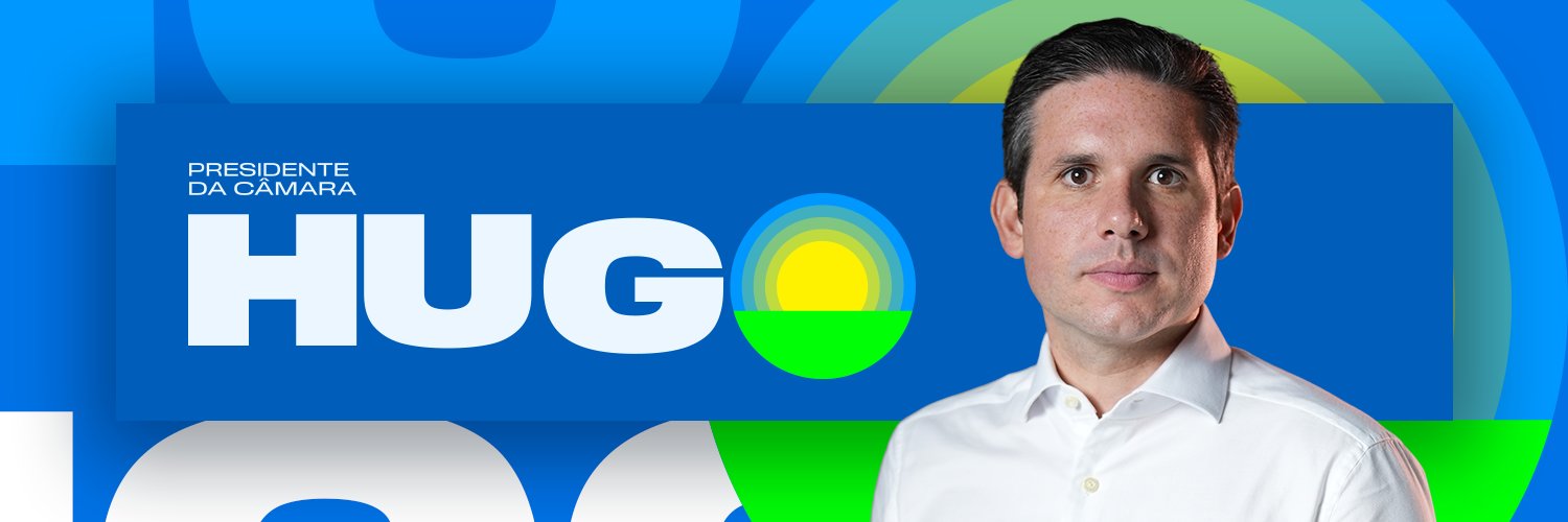 Hugo Motta's banner