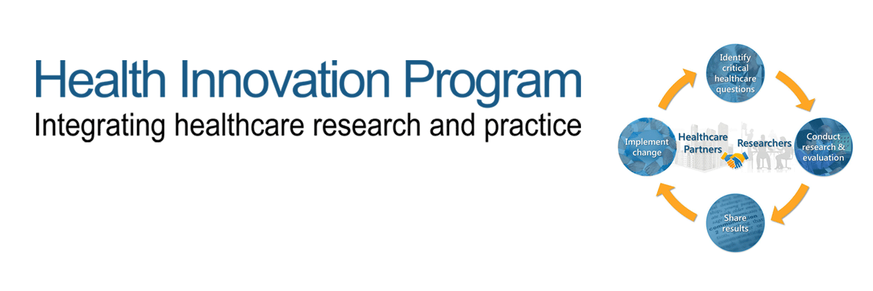 Health Innovation Program banner