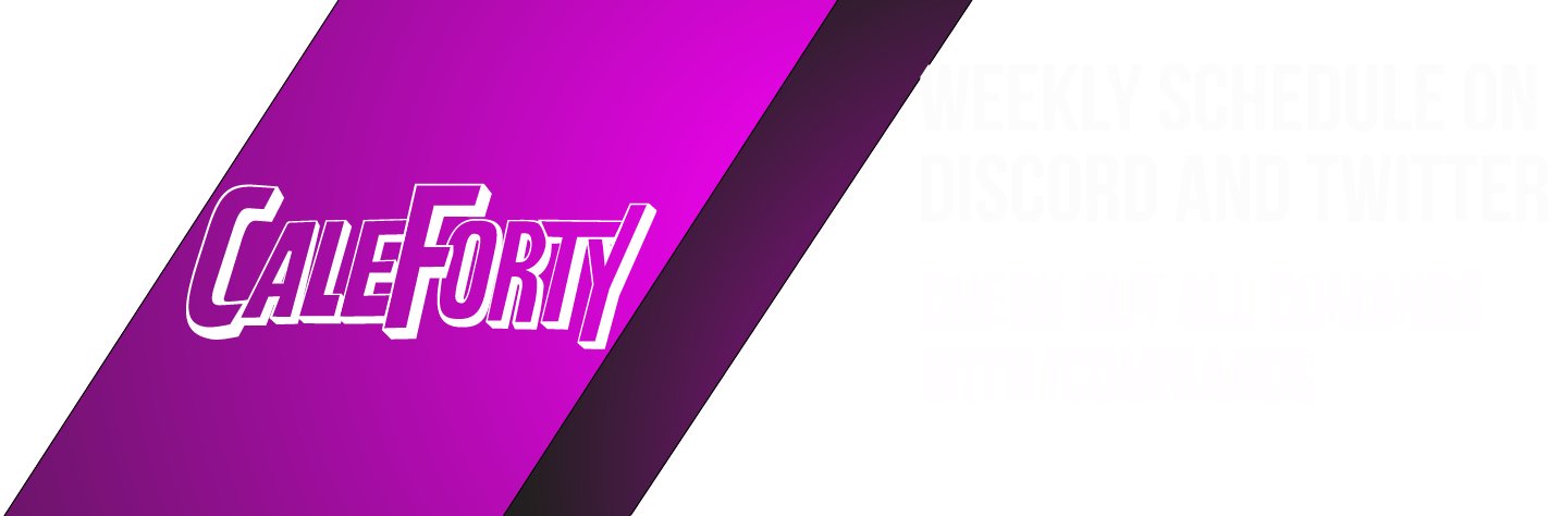 CaleForty banner