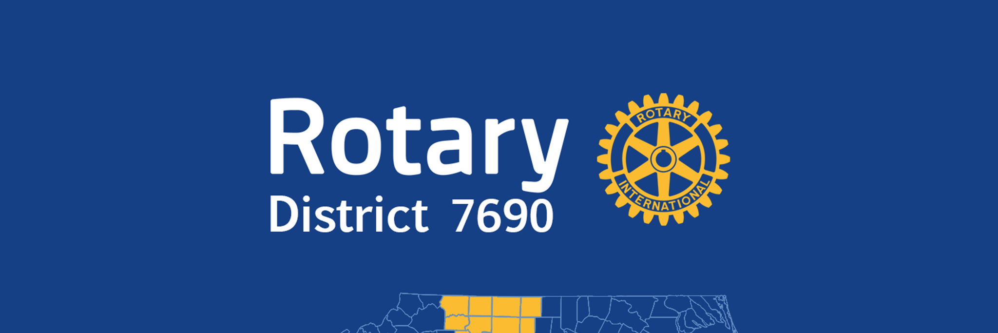 Rotary District 7690 banner