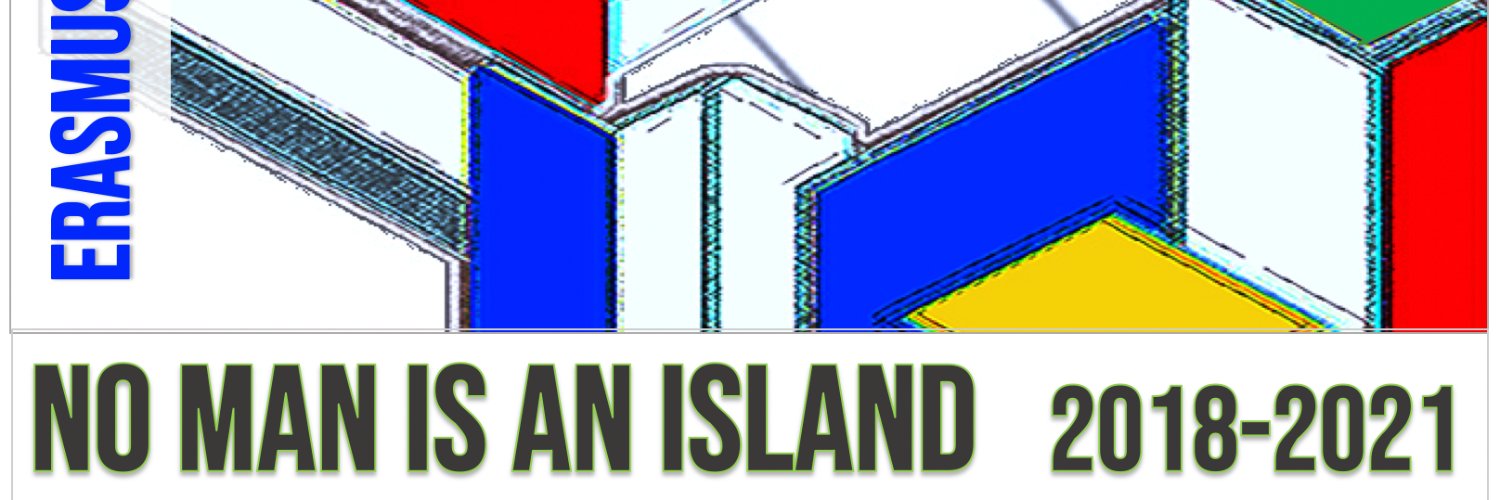 No Man is an Island banner
