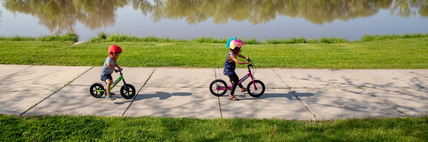 Strider Bikes banner