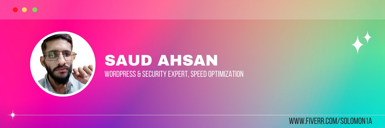 SyedSaudAhsan's profile banner image