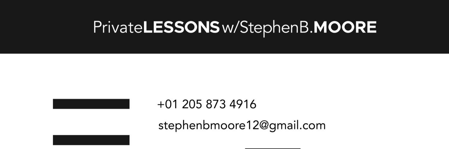 Stephen Moore banner