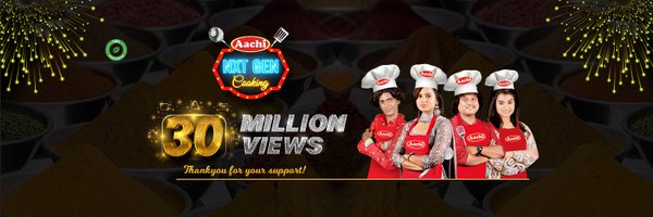 Aachi Nxt Gen Cooking Profile Banner