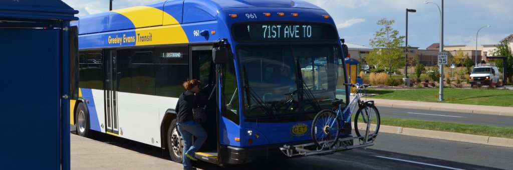 Greeley Evans Transit banner