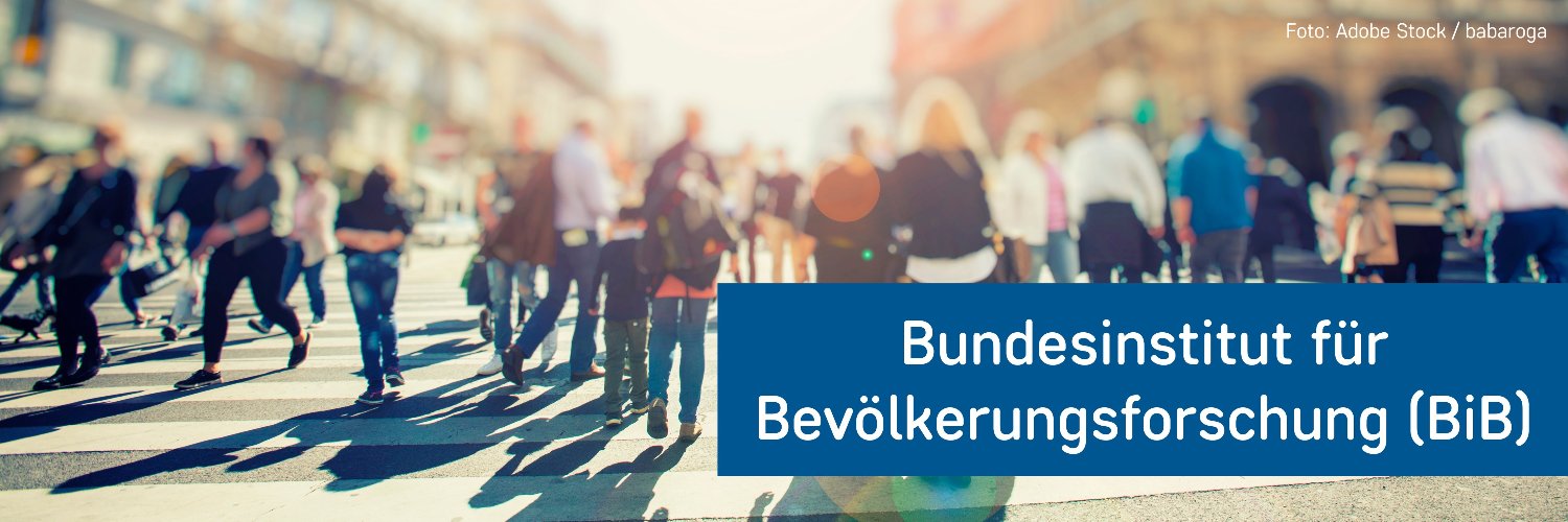 Bundesinstitut für Bevölkerungsforschung (BiB) Profile Banner