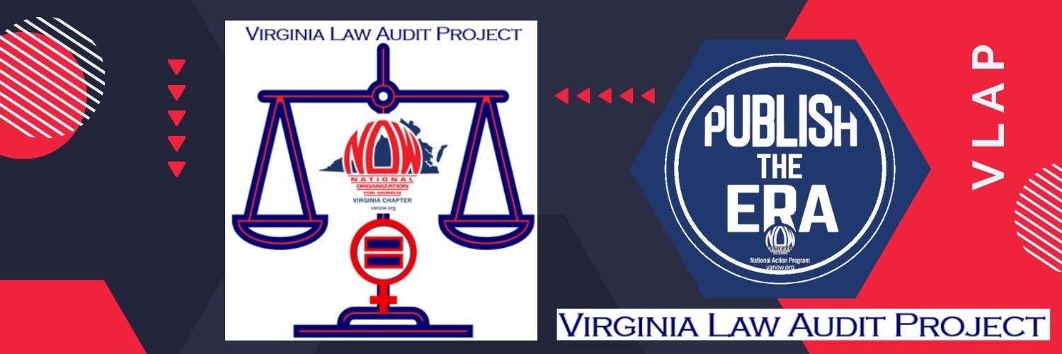 Virginia National Organization for Women (NOW) banner