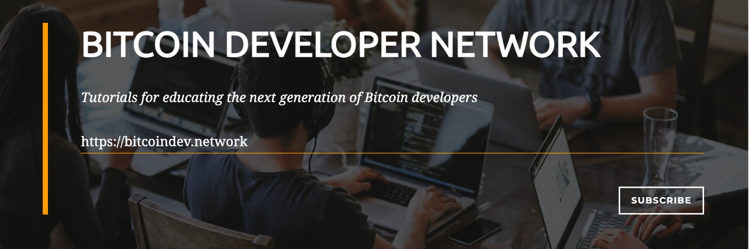 BitcoinDevNet's profile banner image