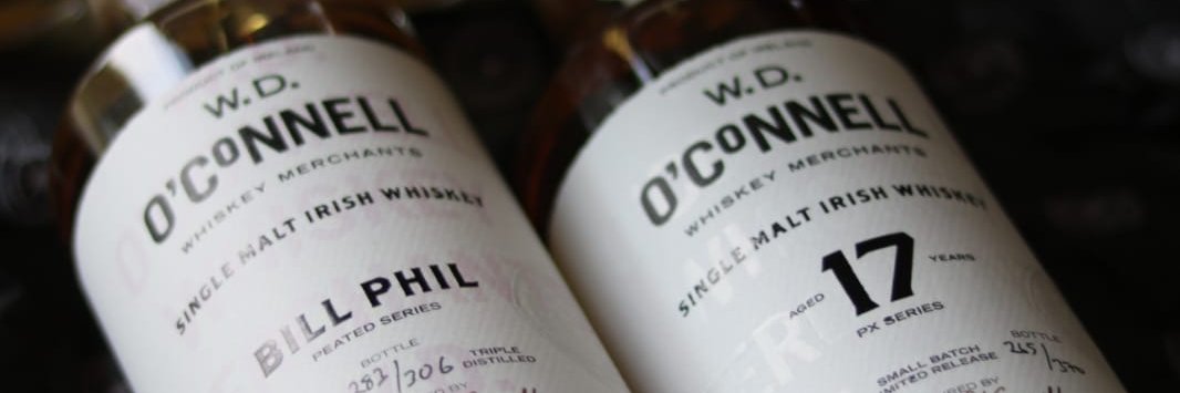W.D. O’Connell Whiskey Merchants banner