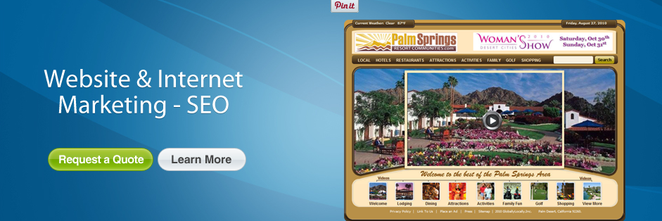 Twitter banner for @globally