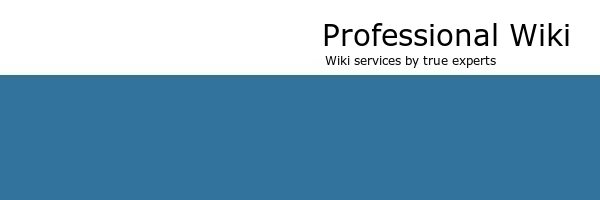 Professional Wiki banner