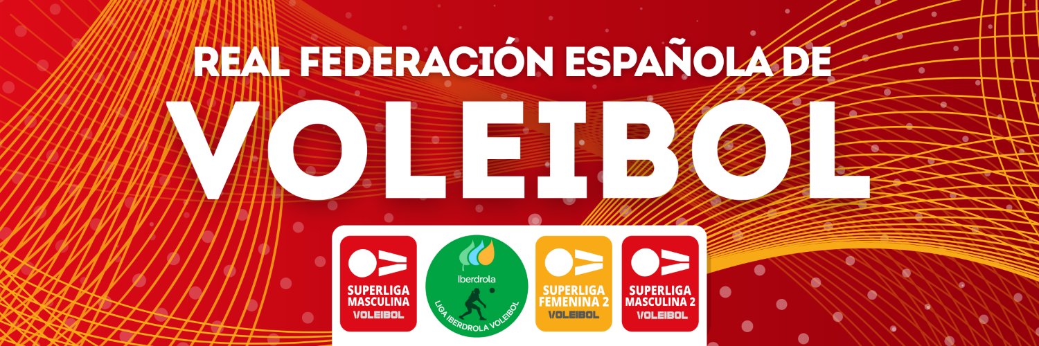 Real Federación Española de Voleibol banner