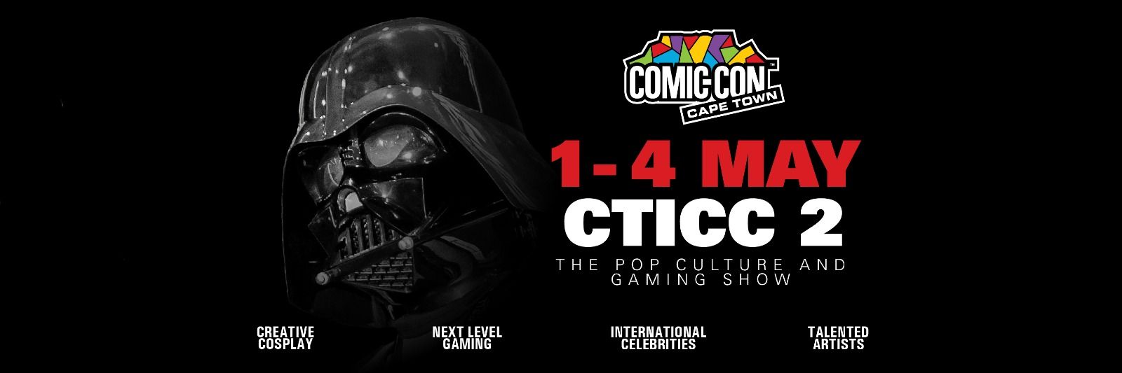Comic Con Cape Town banner