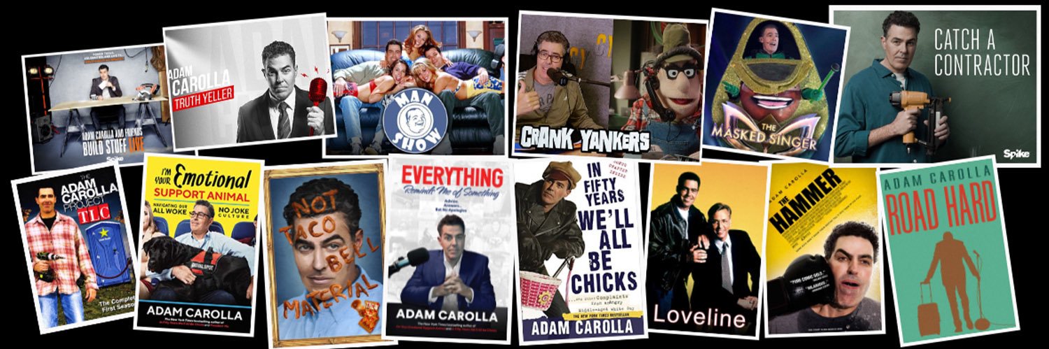 Adam Carolla's banner