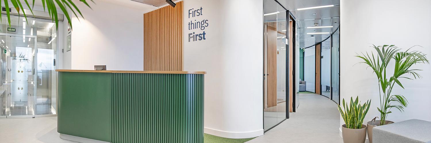 First workplaces banner