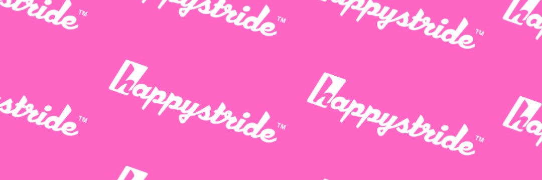 happystride™ banner