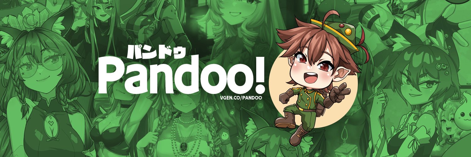 Pandoo! | パンドゥ | VGen Comm Open! Profile Banner