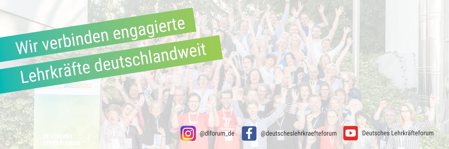 Deutsches Lehrkräfteforum banner