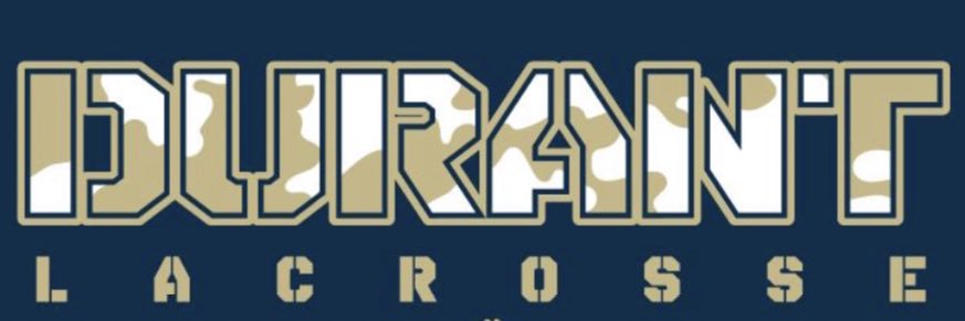 Durant Boys Lax banner