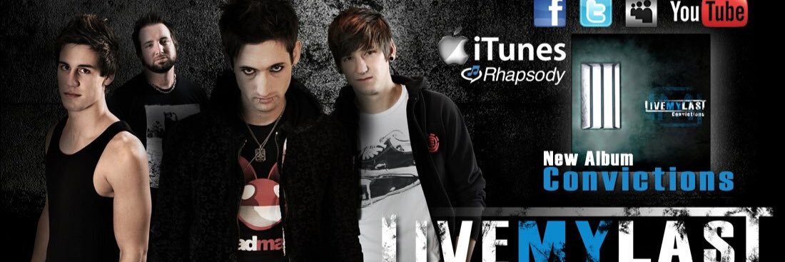 LIVE MY LAST banner