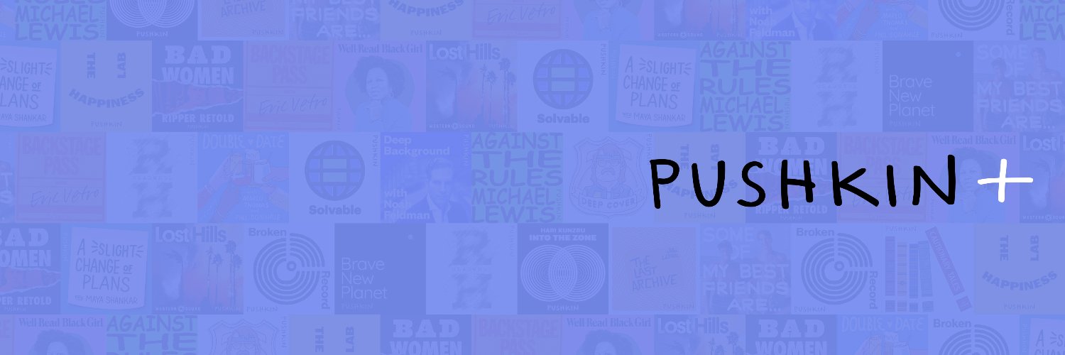 Pushkin Industries 🎙️'s banner