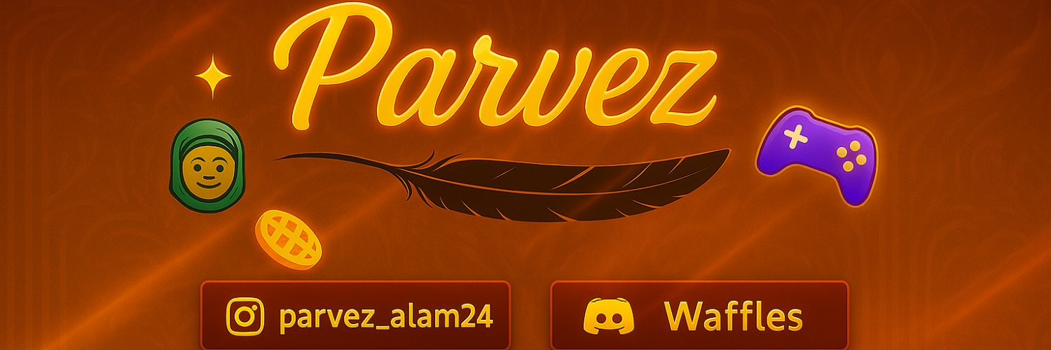 Parvez 🗿 banner