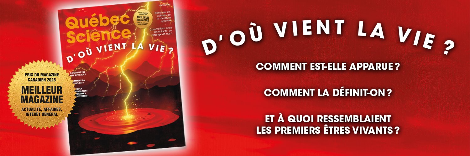 Québec Science banner