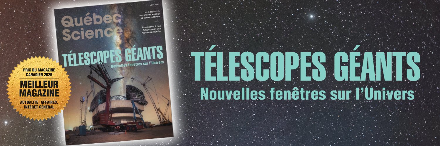 Québec Science banner
