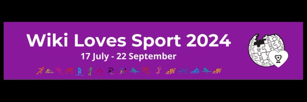 WikiLovesSport Profile Banner
