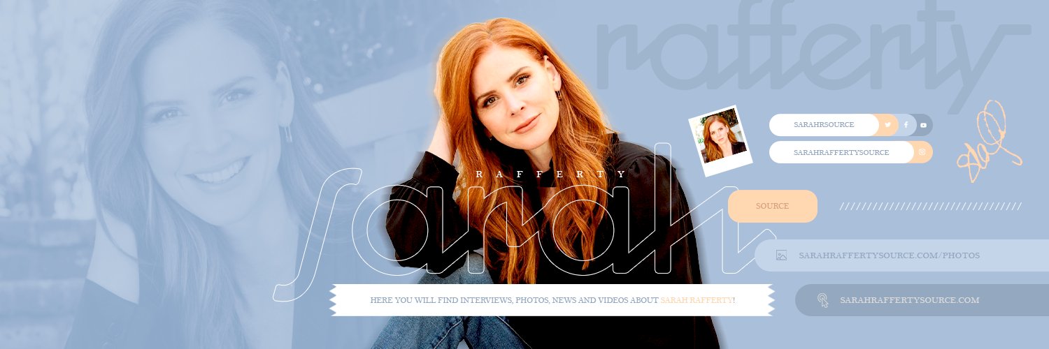 Sarah Rafferty Source banner
