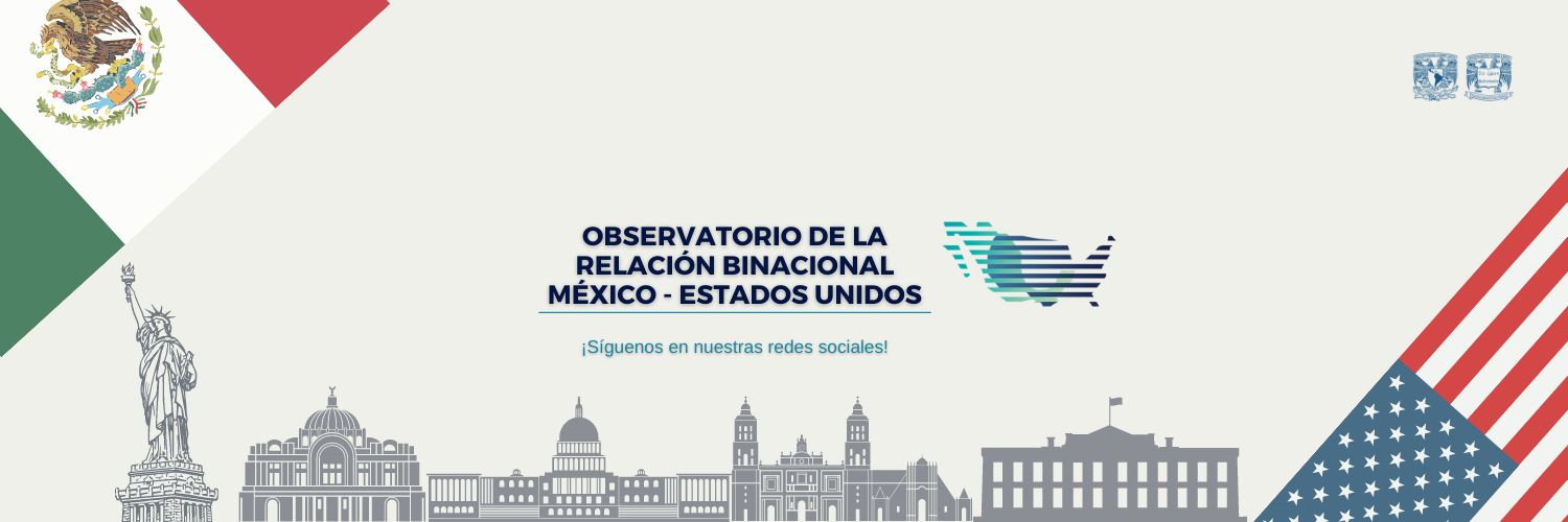Observatorio Binacional: México-Estados Unidos banner