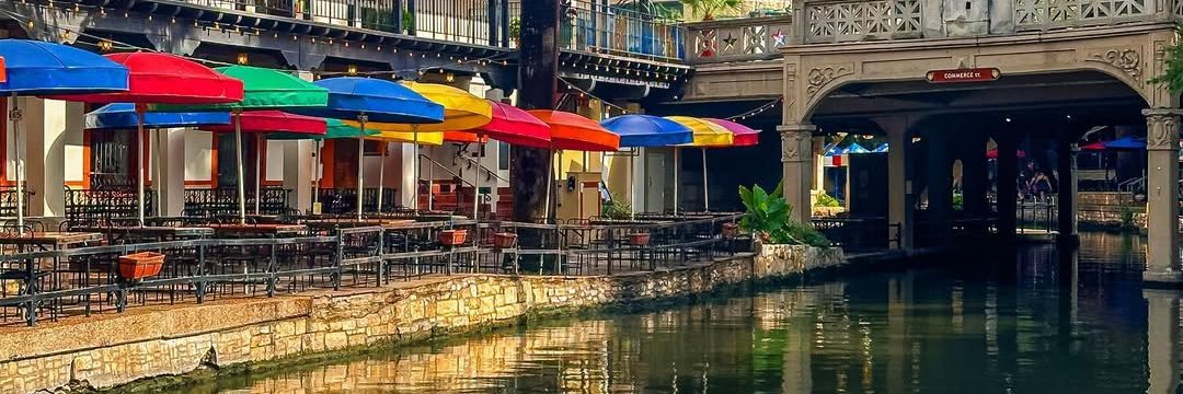 San Antonio River Walk's banner