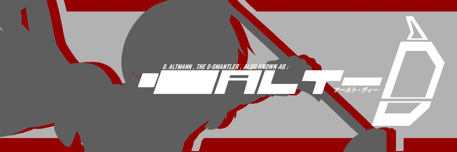 The D-smantler (out to train) banner