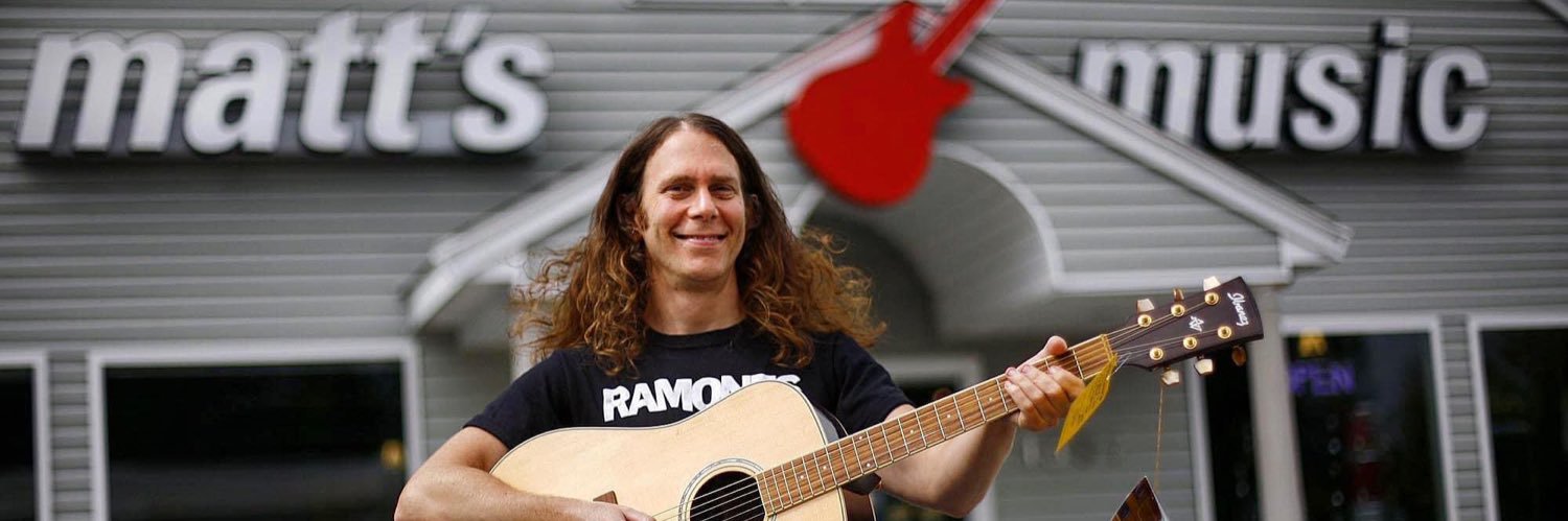 Matt's Music Center banner