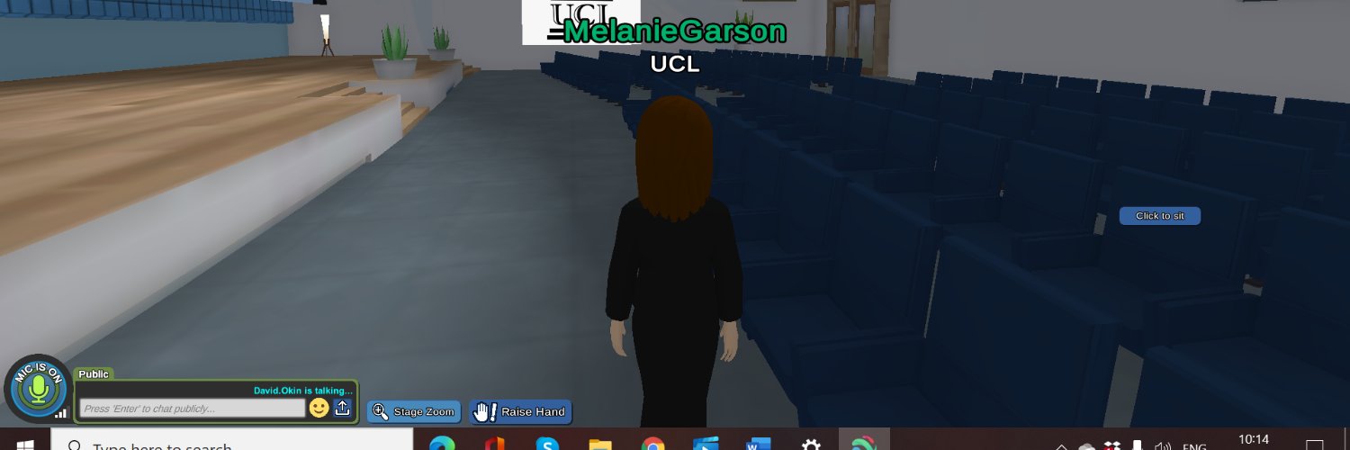 Melanie Garson's banner