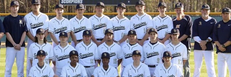 NBHS Scorpions Baseball banner