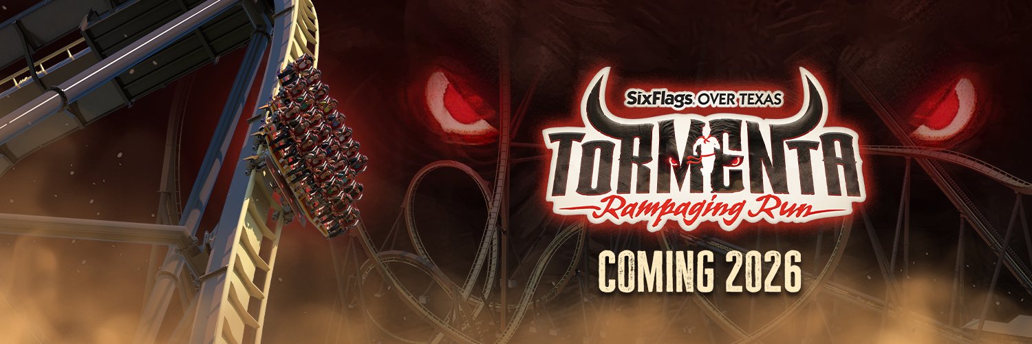 Six Flags Over Texas banner