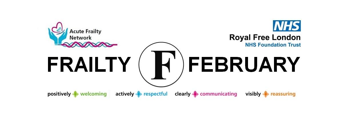 Royal Free London FRAILTY banner