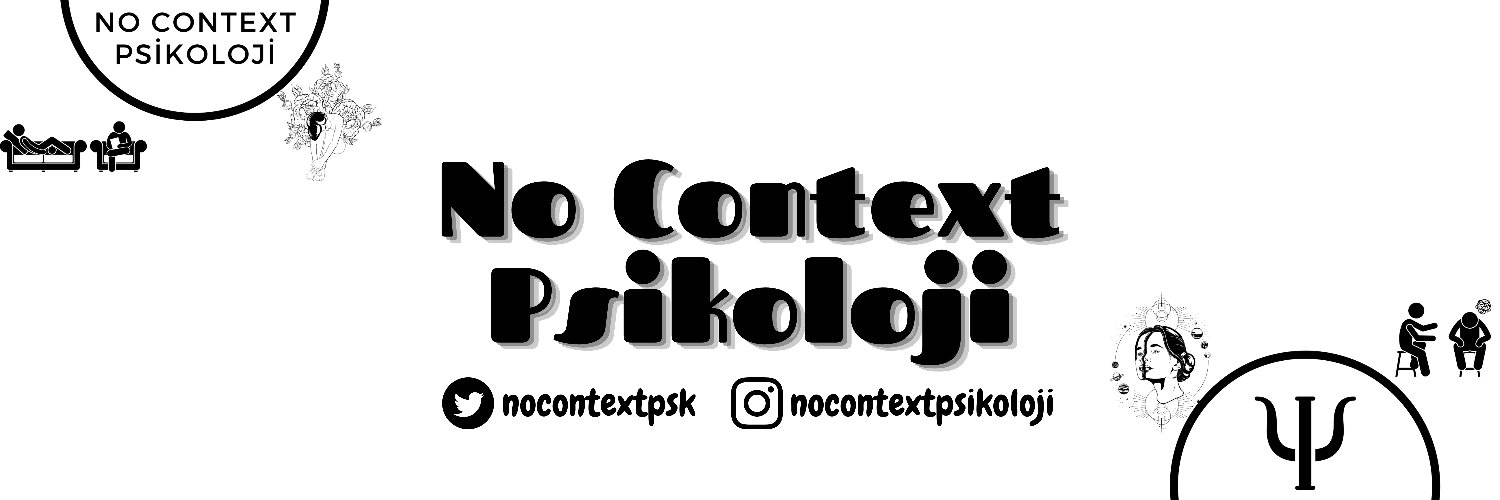 No Context Psikoloji banner